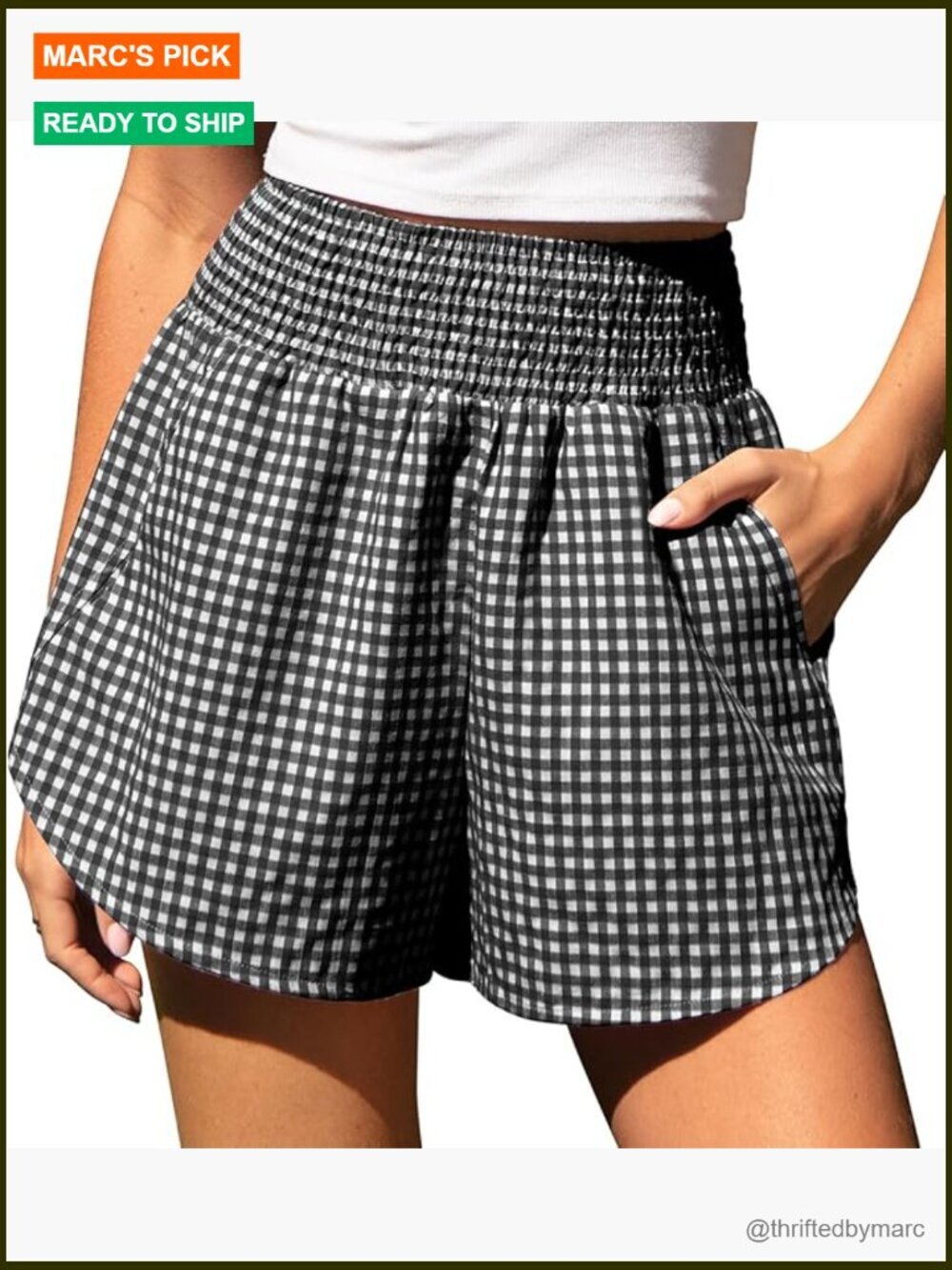 High Waisted Lounge Shorts with Pockets Lightweight Breathable Loose Fit